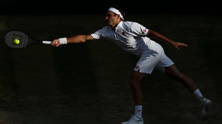 Roger Federer, ein Magier am Ball.