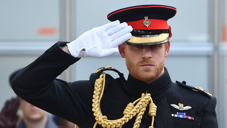Aufnahme von 2018: Die Uniform darf Harry jetzt noch einmal anziehen.