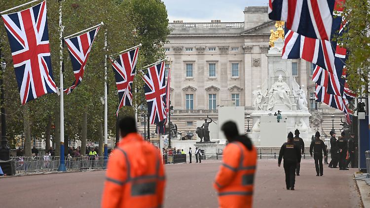 Großbritannien verabschiedet sich heute von Queen Elizabeth II.