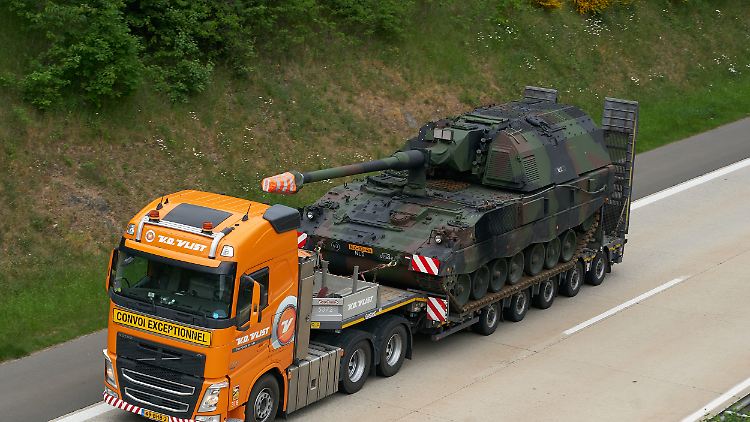 Auch die Niederlande hatten der Ukraine Panzerhaubitzen 2000 geliefert.