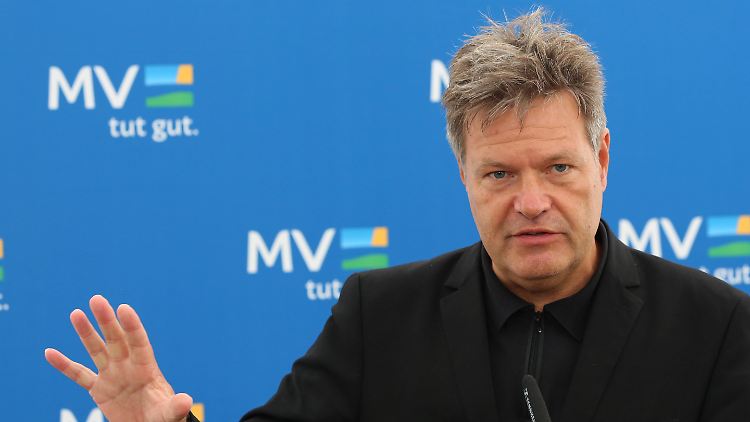 Nach Einschätzung von Bundeswirtschaftsminister Robert Habeck besteht für Deutschland die Chance, trotz fehlenden russischen Gases "gut über den Winter zu kommen".