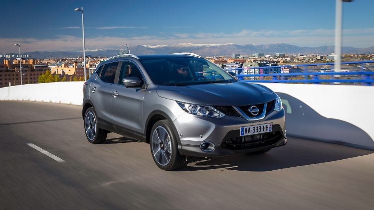 Der Nissan Qashqai (hier ein Modell der 2. Generation) ist seit 2007 auf dem Markt.