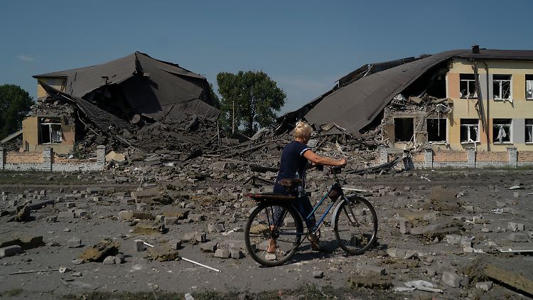 Russlands Vernichtungskrieg gegen die Ukraine hinterlässt Tod und Zerstörung.