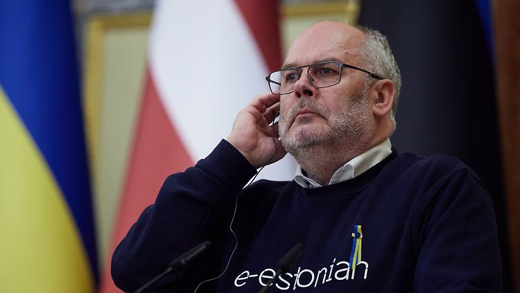 "Wir alle könnten viel, viel mehr tun", sagt der estnische Präsident Karis. 