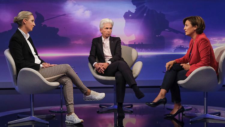 Weidel und Strack-Zimmermann bei Maischberger.
