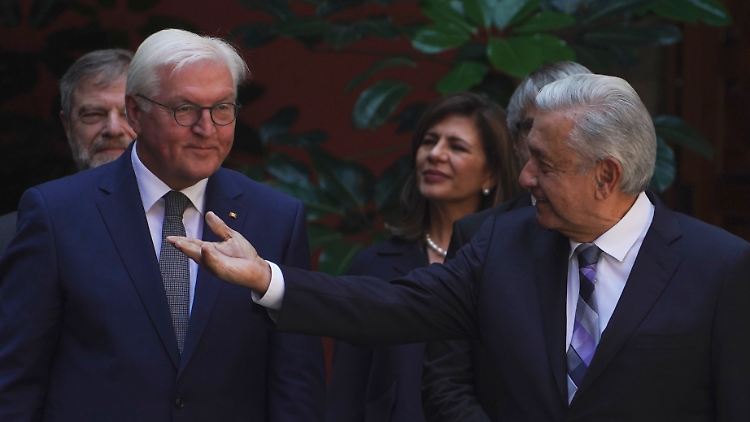 "Wir müssen einig sein in der Antwort auf einen Aggressor", sagt Steinmeier. 