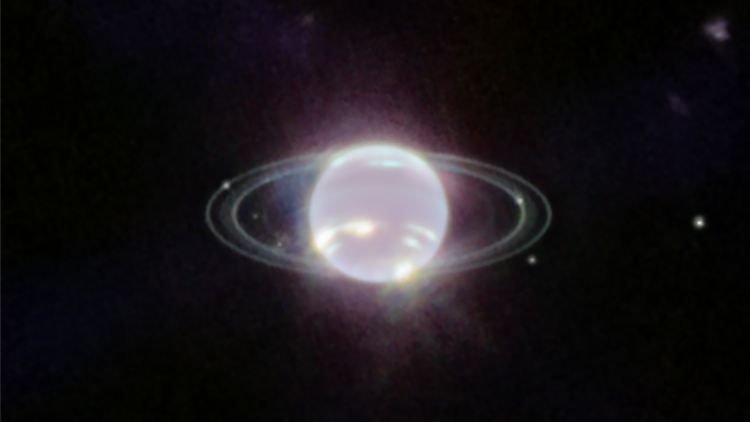 Der Neptun ist der äußerste Planet unseres Sonnensystems.