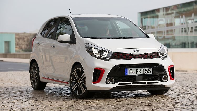 Die Designer haben dem Kia Picanto ein schickes Blechkleid verpasst.