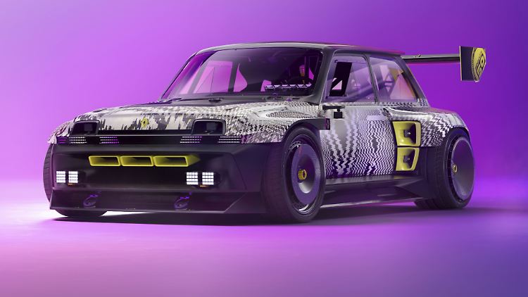 Renault feiert den R5 Turbo mit einem Elektro-Showcar.