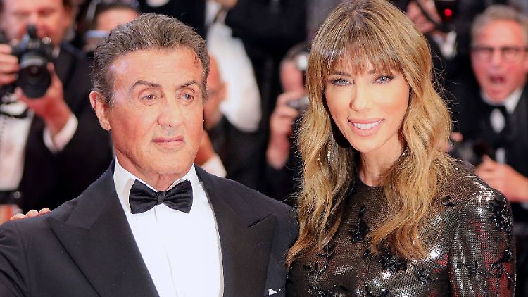 Wieder glücklich vereint: Sylvester Stallone und Jennifer Flavin.