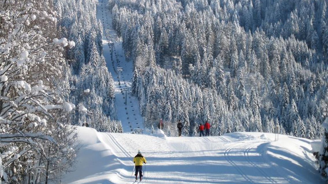 Rund um Balderschwang ist der Winter lang - das Hochtal im Allgäu wird auch "Bayerisch Sibirien" genannt.