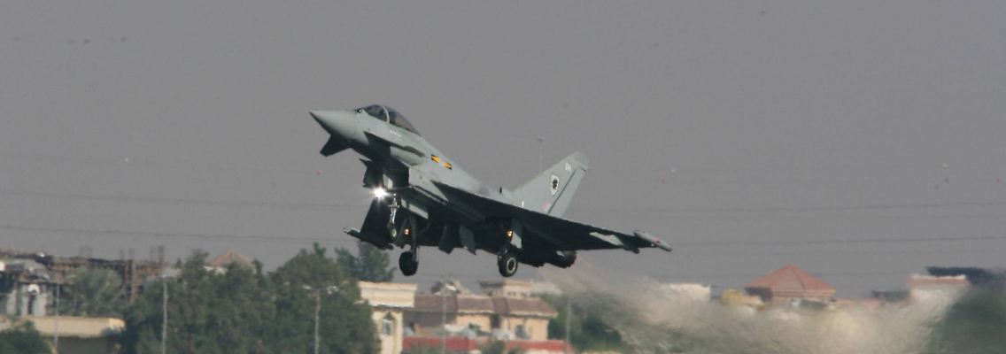 Ausnahmen vom Exportverbot gab es in der Vorgängerregierung unter anderem für den Eurofighter.