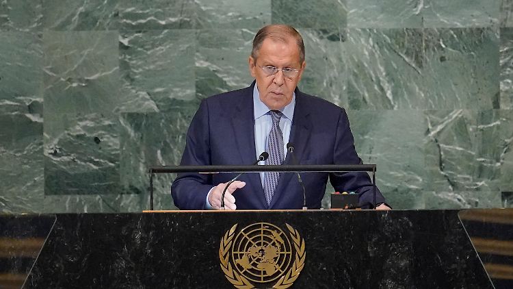 Lawrow unterstellte den westlichen Staaten eine "groteske" Angst vor Russland.