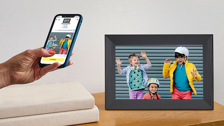 Smartphone-App und Aura Carver bilden ein starkes Team.
