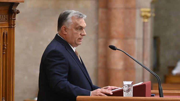 Viktor Orban behauptet, die Sanktionen gegen Russland seien "nach hinten losgegangen".