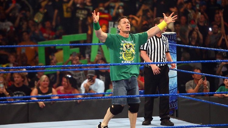 John Cena ist ein Entertainment-Superstar und jetzt auch Weltrekordler.