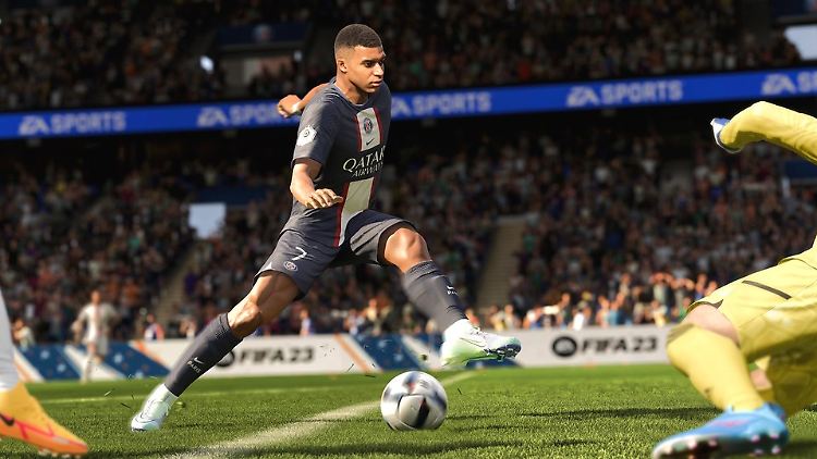 Ist der Star in FIFA 23 und bekommt seine eigene "Moments"-Sektion: Kylian Mbappé.