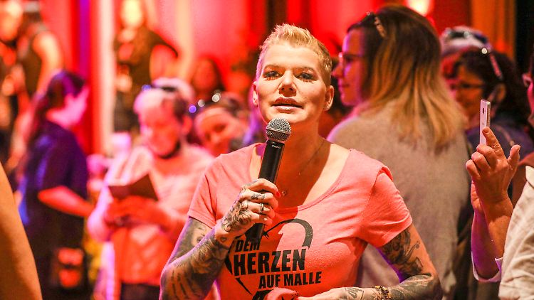 Will mit Neonazis nichts zu tun haben: Melanie Müller.