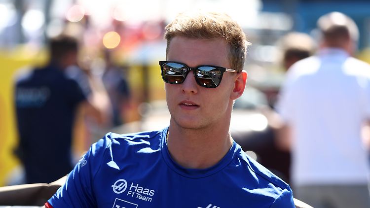 Äußerlich ganz cool: Mick Schumacher.