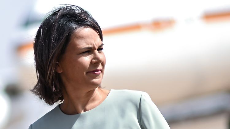 Die Außenministerin erhält viel Lob von US-Außenminister Antony Blinken.