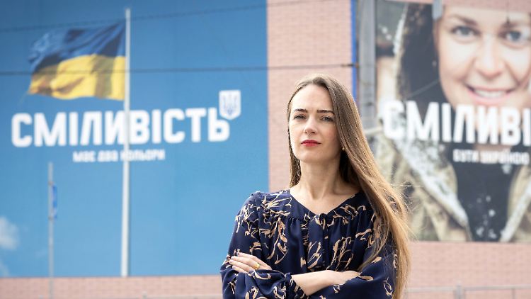 "Putin hat keine Angst vor der NATO, sondern vor der Freiheit", meint die ukrainische Menschenrechtsaktivistin  Olexandra Matwijtschuk. 
