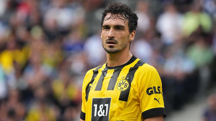 Mats Hummels ist unzufrieden.