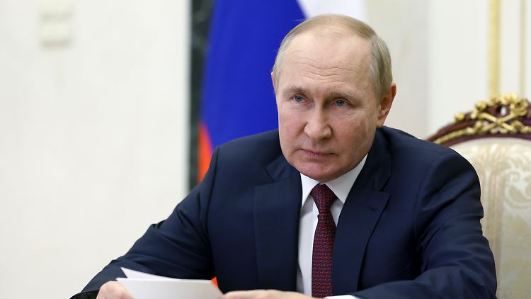Ist nach eigenem Bekunden von den Gaslecks in der Ostsee überrascht worden: Wladimir Putin.