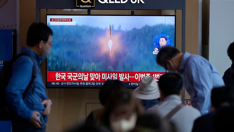 In Südkorea werden die Raketentests des nördlichen Nachbarn stets aufmerksam verfolgt.