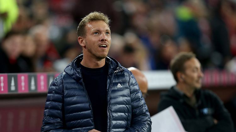 "Und wann kommt jetzt die Torhymne?", fragt sich Julian Nagelsmann vielleicht.