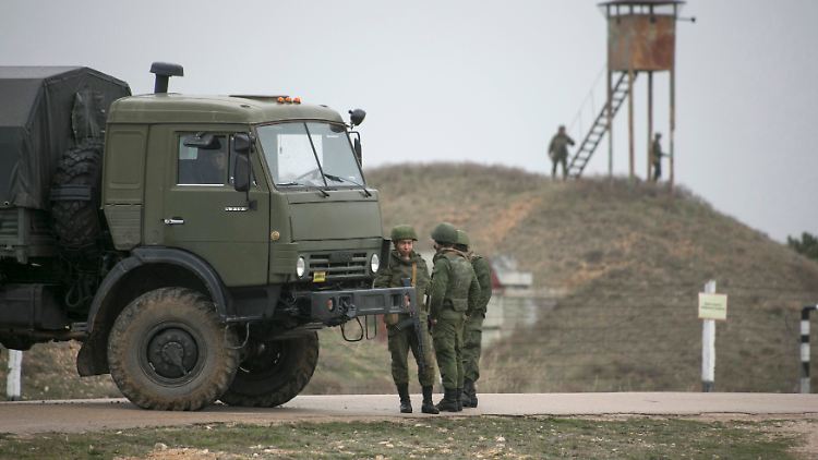Der Militärflughafen Belbek bei Sewastopol gilt als einer der wichtigsten für das russische Militär. (Archivbild)