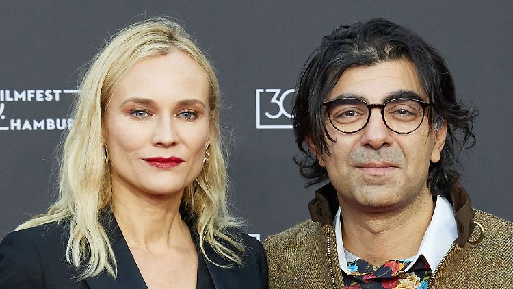 Diane Kruger und Fatih Akin in Hamburg.