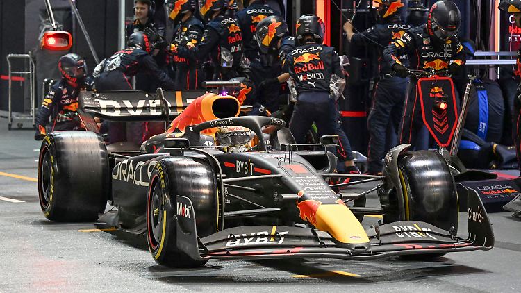 Verstappen erlebte das Rennen mal mitten im Feld.