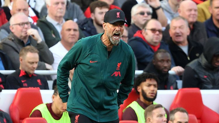 Klopp erlebte gegen Brighton & Hove Albion keinen guten Nachmittag.