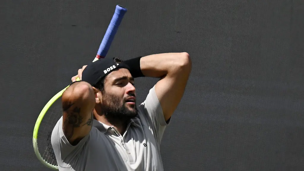 Matteo-Berrettini-reagiert