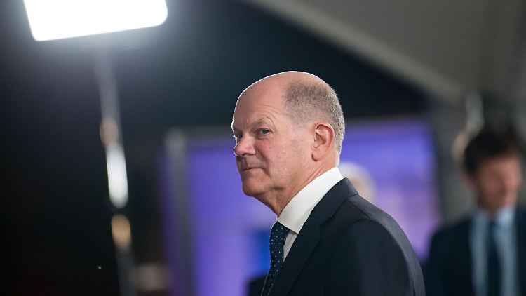 Bundeskanzler Olaf Scholz (SPD) in Berlin.