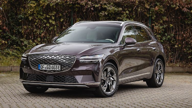 Dicker Performer: Der batterieelektrische GV70 ist formal der Mittelklasse zuzuordnen.