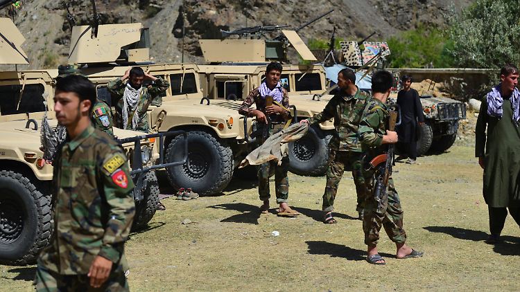 Die National Resistance Front gehört zu den größten Konkurrenten der Taliban.