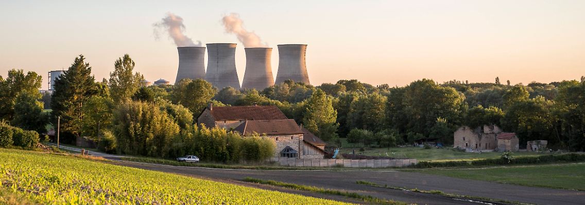 Frankreich hatte sich dafür eingesetzt, Atomkraft als grün einzustufen - und sich durchgesetzt. Im Bild: Das AKW Bugey, das sich 35 Kilometer von Lyon entfernt befindet.