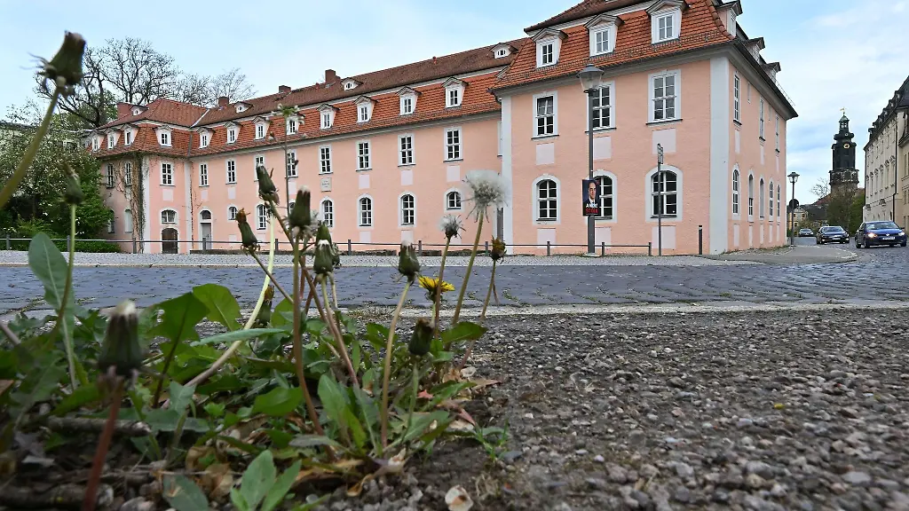 Das-Haus-der-Frau-von-Stein-in-der-Weimarer-Innenstadt