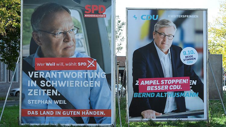 Zum zweiten Mal hintereinander sind Stephan Weil und Bernd Althusmann Spitzenkandidaten ihrer Parteien - aus Partnern in der rot-schwarzen Koalition sind wieder Gegner geworden.