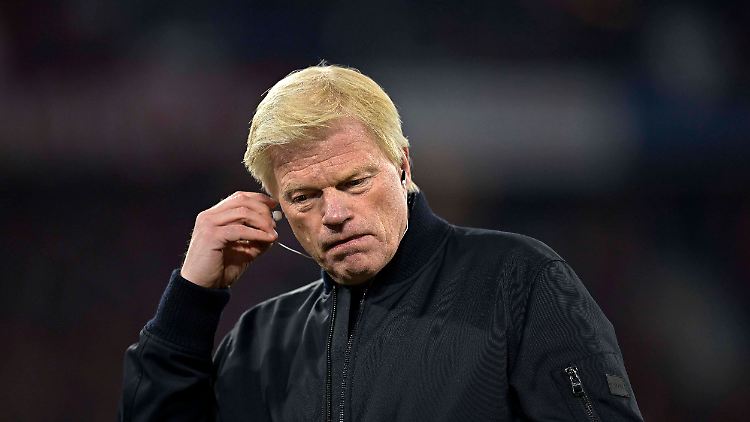 Verärgert: Oliver Kahn.