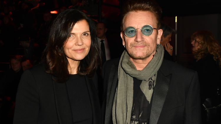 Haben es bislang nicht "versaut": Bono und seine Frau Ali Hewson im Jahr 2017.