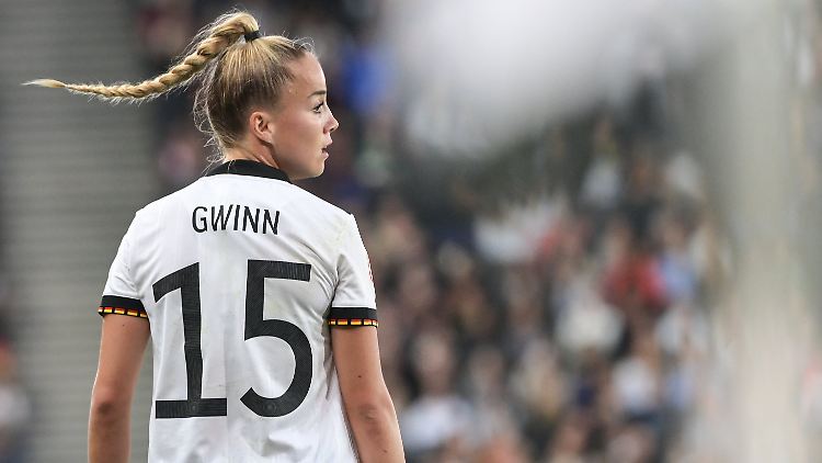 Giulia Gwinn fehlt der Nationalmannschaft verletzt.