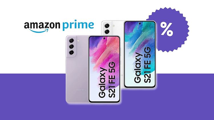 Am Amazon Prime Day sind zwei Varianten des Samsung Galaxy S21 FE besonders günstig.