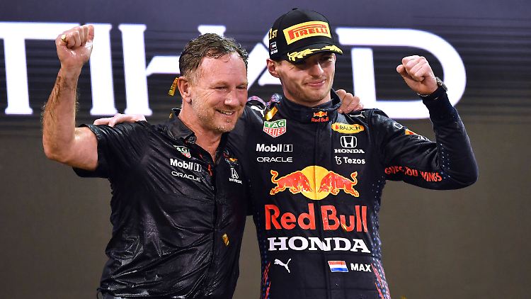 Max Verstappen und Teamchef Christian Horner hatten in den vergangenen beiden Jahren viel zu feiern.