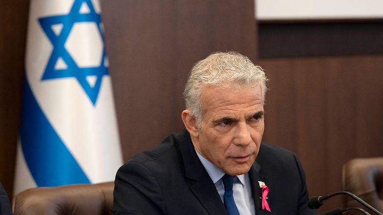 Israels Regierungschef Lapid sprach von einem "historischen Abkommen".