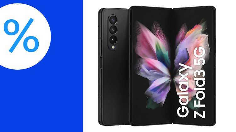 Das Samsung Galaxy Z Fold3 ist am Amazon Prime Day so günstig wie nie.