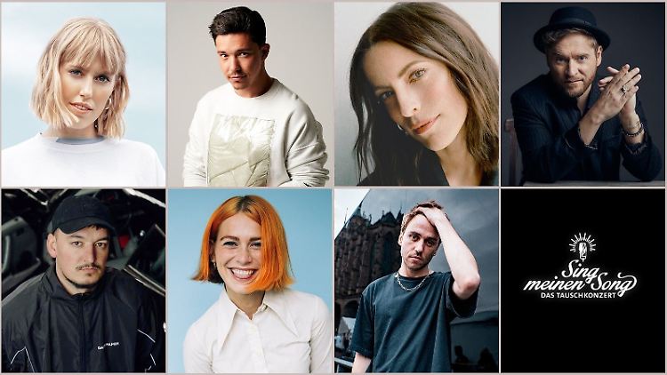 LEA, Nico Santos, Stefanie Kloß, Johannes Oerding (v.o.l.), Montez, Alli Neumann, Clueso (v.u.l.) sind dabei.