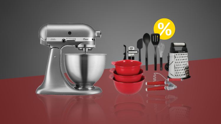 Die KitchenAid und viele KitchenAid-Küchenartikel sind am Prime Day bei Amazon im Preis gesunken. Der Bestpreis?