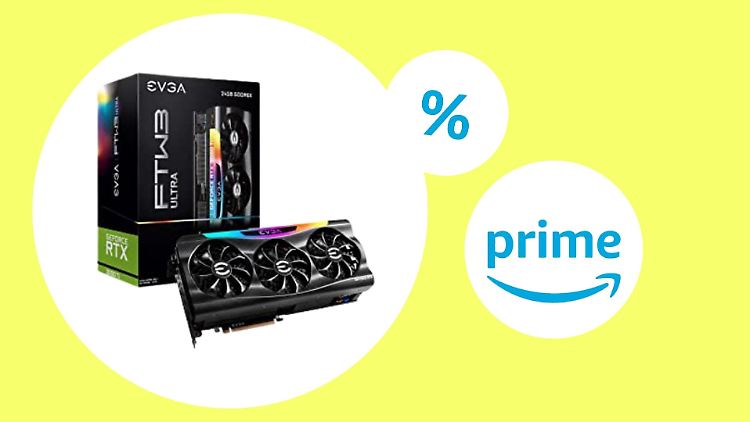 Die EVGA GeForce RTX 3090 Ti FTW3 Ultra Gaming ist am Amazon Prime Day so günstig wie noch nie.